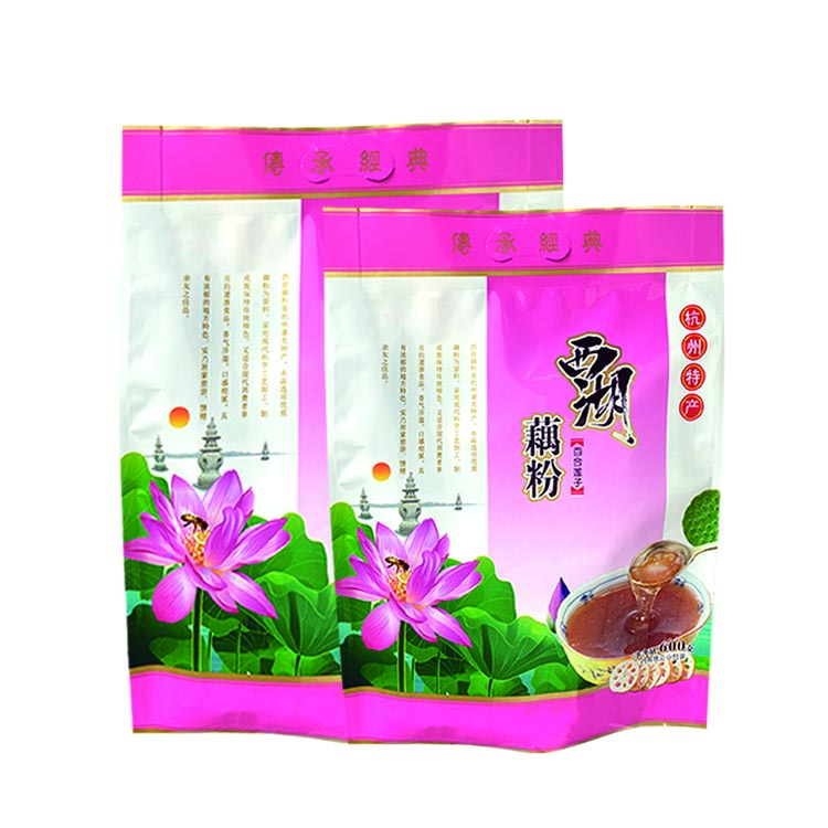 杭州特產包裝藕粉食品袋定制